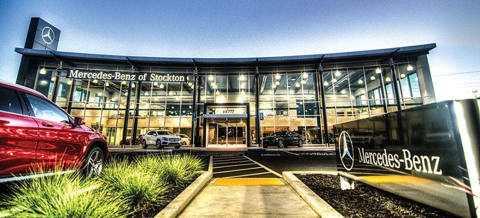 Mercedes-Benz of Stockton — curtain wall and storefront